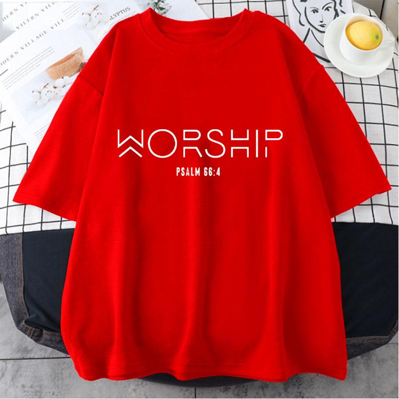 Summer Mikialong Worship Printed T-shirt Christian Faith Jesus Christogram T-shirt Short Sleeve Outdoor Jogging Cool Style T Shirt
