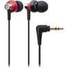 Audio Technica Ath Ck303s Rd Dynamic In Ear Headphones Red