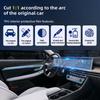Внутренняя пленка из ТПУ для Hyundai Sonata 2024 2025 2026 Защитная пленка для экрана центральной консоли Антицарапина Самовосстанавливающаяся Прозрачная наклейка
