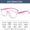 Computer Online Classes Anti Blue Light Ultra Light Frame Comfortable Eyeglasses Kids Glasses