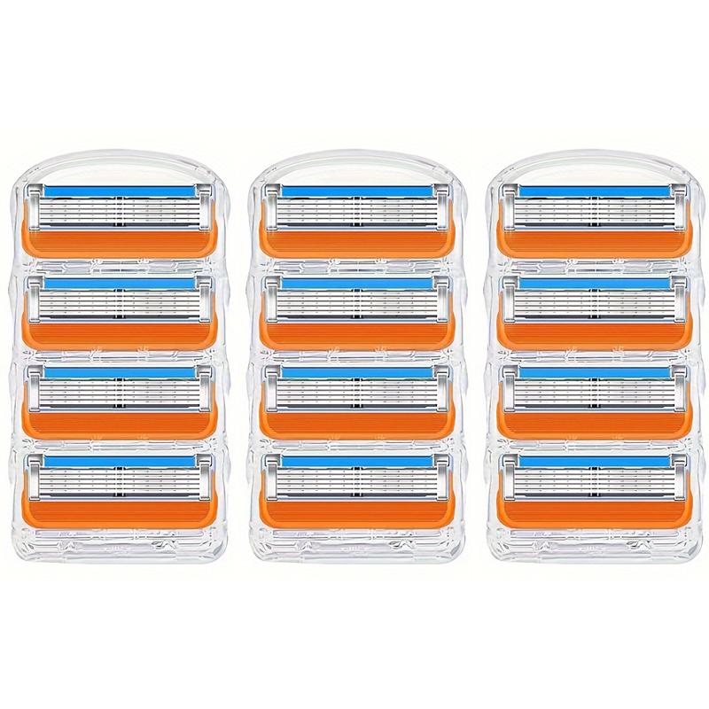 Ручная пятислойная бритва, винтажное лезвие для бороды для мужчин, держатель для бритвы на 5/6 лезвий Можно использовать в обращении