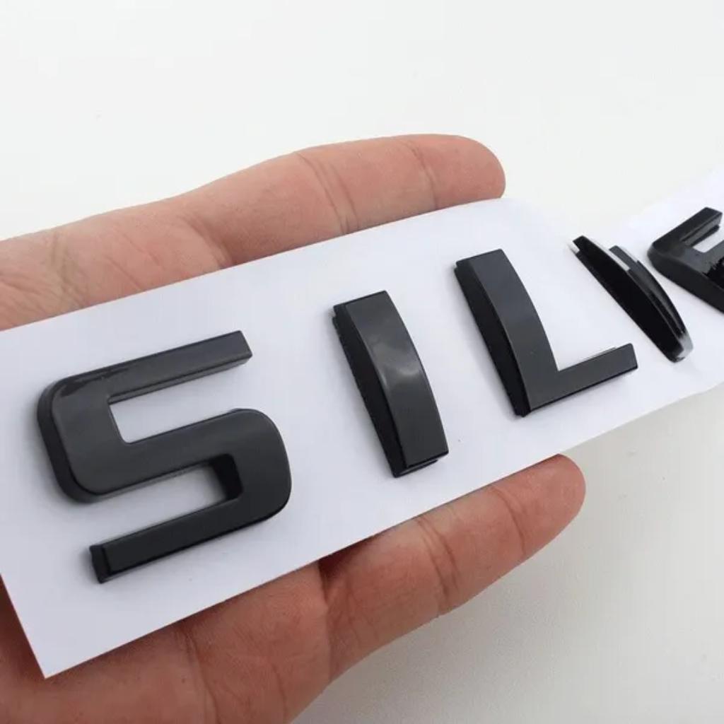 3D наклейка с эмблемой багажника на боковое крыло автомобиля для Ch/evrolet SI/LVERADO с буквенным логотипом