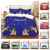 Home Bedclothes 3D Gamepad Print Bedding Set Microfiber Comforter Duvet Cover Bedclothes Quilt Covers Single Size