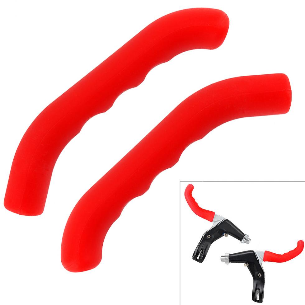 Универсальный силиконовый защитный чехол для велосипедной тормозной ручки для горных/дорожных велосипедов