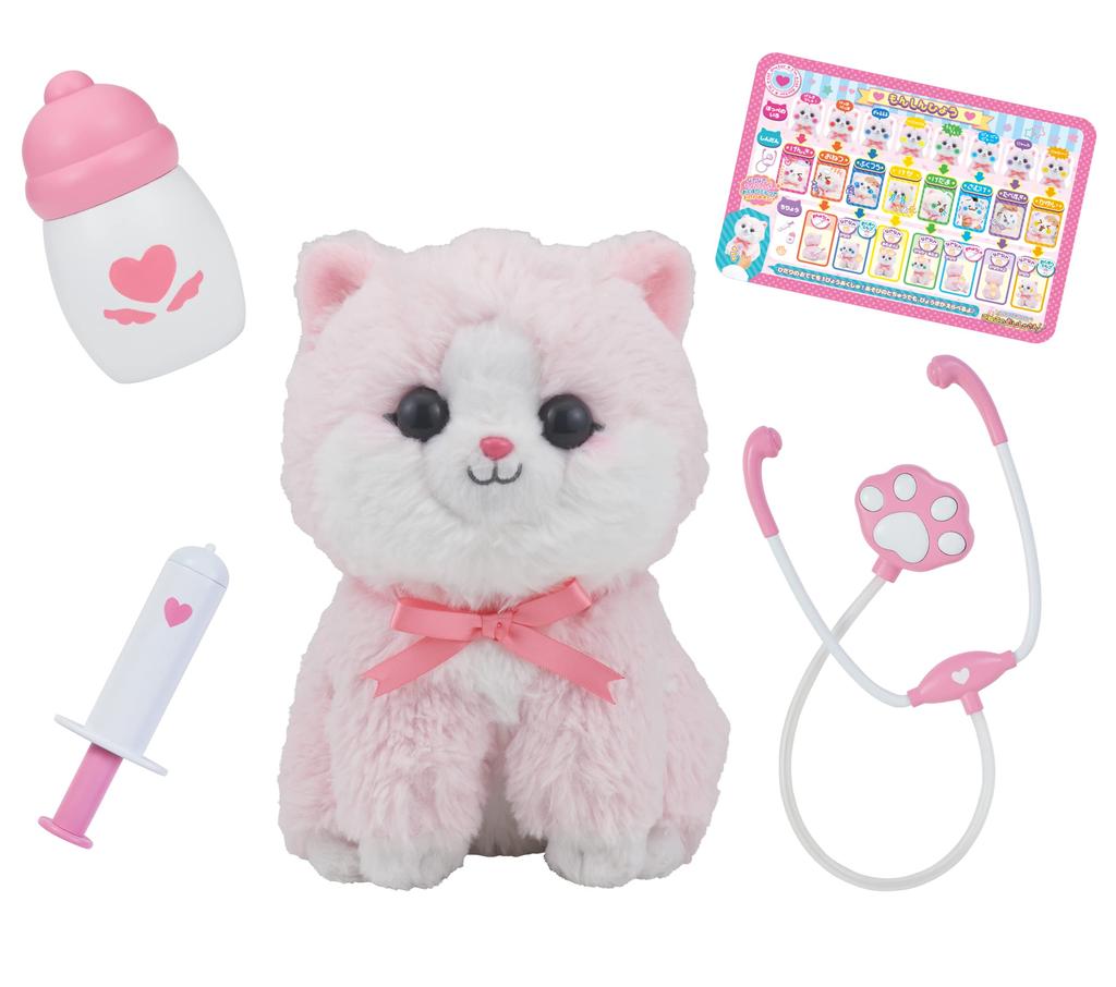 SEGA TOYS Fix Kitten Oishasan I'll It! (Cherry)