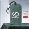 AAPJ1 2026 Hot Interior Stickers Leather Car NFC Card Smart Remote Key Fob Case Cover Holder Shell For Lexus F Sport ES LM GS IS NX RX
