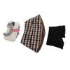 Clothing Kit for 17cm Dolls Bucket Hat Top and Pants Gentleman Outfits Dressing Decoration Collectibles