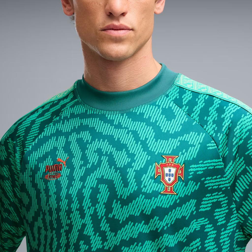 Puma X PORTUGAL x SALEHE BEMBURY KING Майка 'Ярко-зеленая' Мужская 635101-40