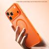 Для iPhone 17 Pro Магнитный чехол с покрытием Soft-touch из PC + TPU Чехол для телефона Совместимый с MagSafe