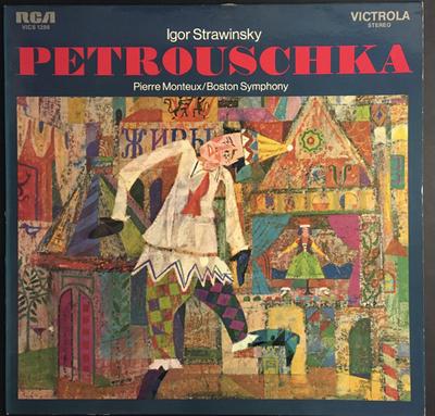Виниловая пластинка ИГОРЬ СТРАВИНСКИЙ, ПЬЕР МОНТЕ, БО - Петрушка VICS1296 RCA Victrola Германия Классика Б/У