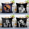 Певец L_Liam Payne Наволочка Диван Гостиная Спальня Двусторонняя печать Квадратная Подушка Подушка для сна