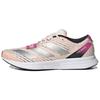 Adizero Rc 5 Удобные Модные Ткань Нескользящие Износостойкие Легкие Низкие Беговые Кроссовки Мужские Сникеры Розовые HQ3678