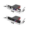 ABS Car LOGO Front Grille Emblem Accessories For BMW M X1 X2 X3 X4 X5 X6 F48 G01 E84 E83 F39 F10 F30 G11 G07 G86 G80 G60 E60 E46