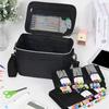 120 Slots Marker Storage Bag With Adjustable Shoulder Strap High Capacity Marker Organizers Carrying Case for Artist