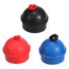 3PCS Cue Chalk Holder Rubber Billiards Chalk Holder Pool Cue Chalk Case with String