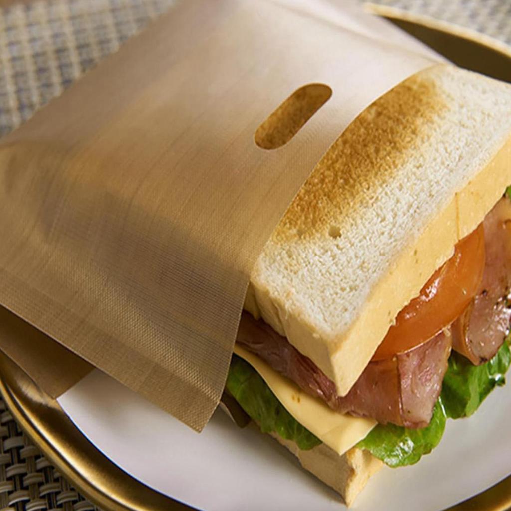 Кухонные термостойкие пакеты для тостера для жарки сыра, многоцелевые микроволновые пакеты для тостера для сэндвичей, курицы