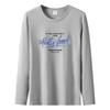 Футболка с длинными рукавами Pretty Good Pattern Mens Pure Cotton Man Casual Pullover S-5XL
