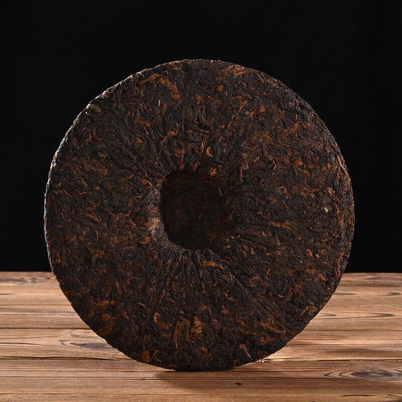 Юньнаньский чай Чай Пуэр Исландия Золотой бутон Пуэр Спелый чай 357г Чайный торт Пуэр