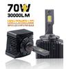 2 шт. D3S светодиодные автомобильные фары HID D1S D2S D4S D8S CANbus турбовентилятор светодиодный 30000LM автоматическая лампа двухсторонняя CSP чип 12 В 6000K Plug&Play