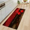 Christmas Kitchen Sand Carpet Doormat Long Floor Mat