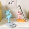 Phone Accessories Mobile Bracket Mobile Phone Stand Bear Sculpture Phone Holder Storage Holders