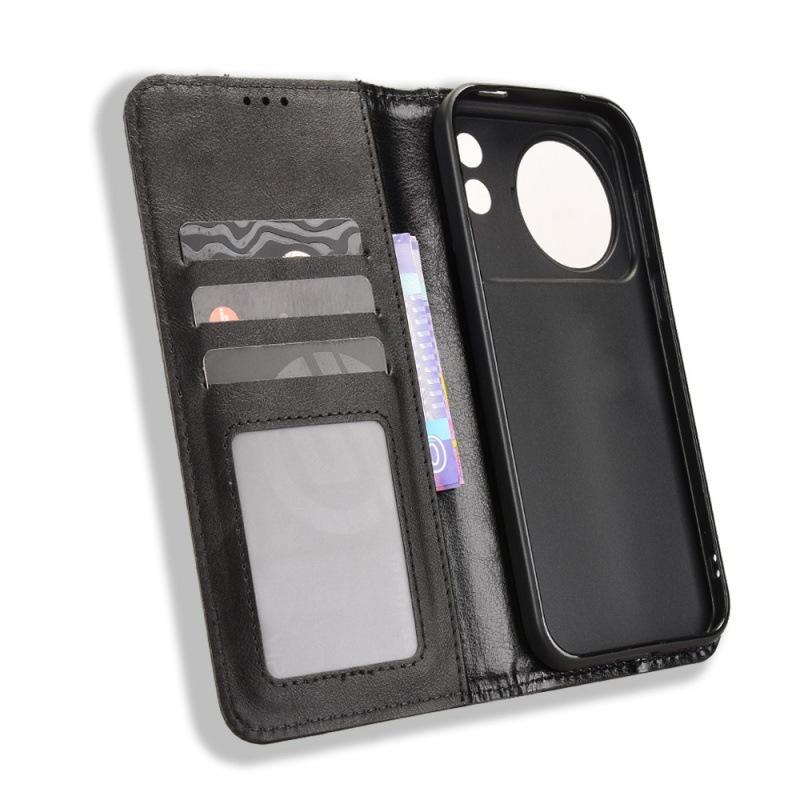 Vivo X500 Pro Case with Card Holder,Leather Wallet Case with Flip Card Slots, Kickstand & Magnetic Closure for Vivo X500 Pro