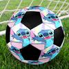 Stitch Theme Size 5 Soccer Ball, Suitable for Both Indoor and Outdoor Matches, a Gift Suitable for Everyone.