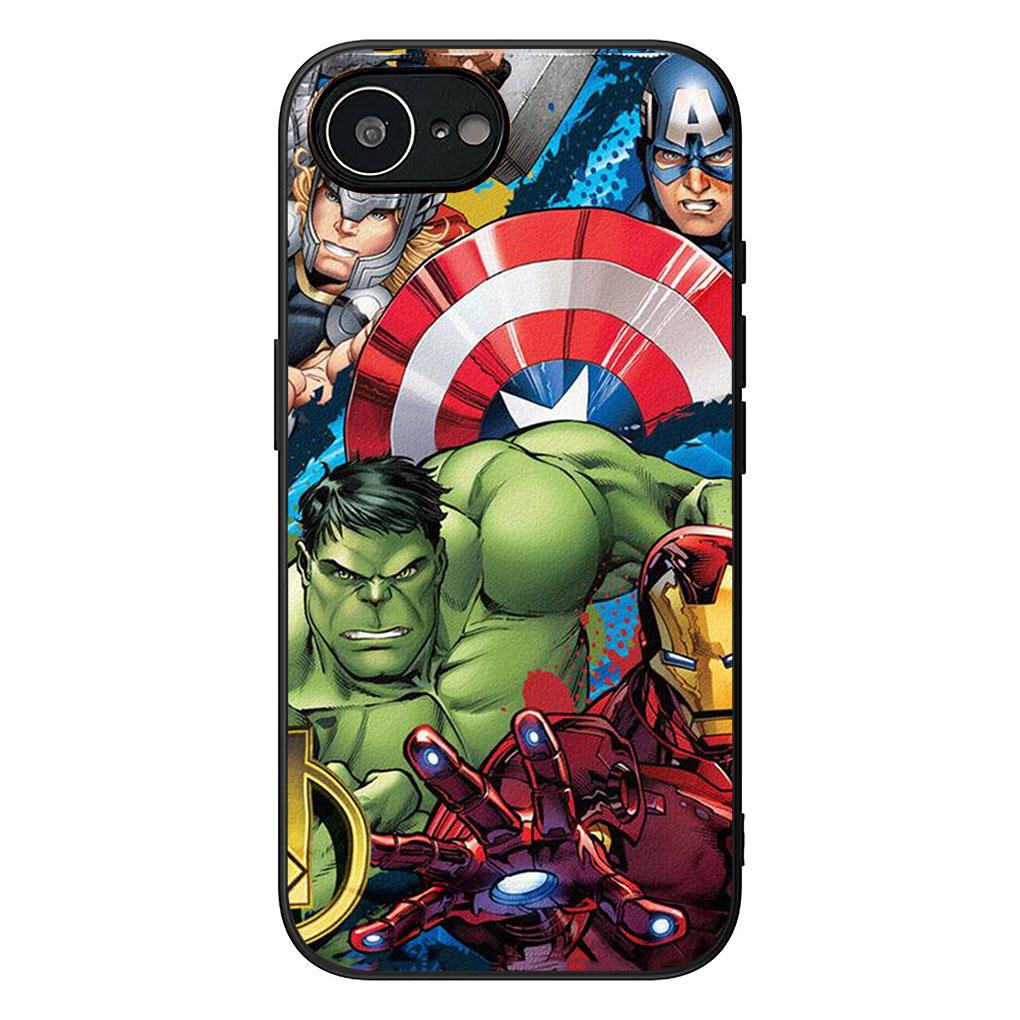 Чехол для телефона Мстители Marvel Халк Железный Человек-Паук для Samsung Galaxy S22 S21 S20 FE Ultra Plus A35 A36 A55 A37 A33 A34 A57