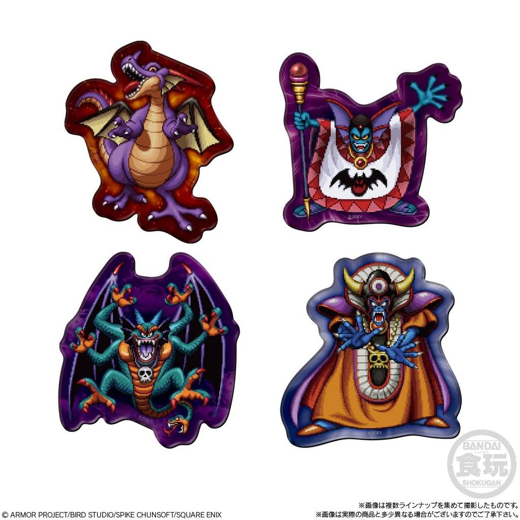Магниты с персонажами Dragon Quest - Трилогия Рото - Коробка из 14 штук (Конфеты-игрушки)
