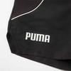 Puma Узор логотипа эластичный пояс средней длины повседневные шорты унисекс шорты черные 628249-01