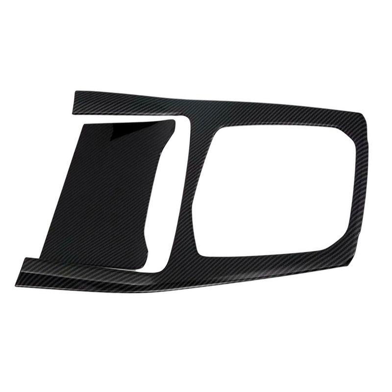 ABS Carbon Fiber Car Gear Shift Panel Cover Trim for BMW X5 G05 2019 2020 2021 Car Interior Accessories