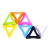 Основание Magic Cube Подставка для дисплея Треугольный разноцветный держатель для кубов Рамка Аксессуары Куб-головоломка