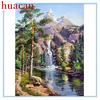 Huacan DIY Full Dril Diamond Painting Landscape Art Embroidery Cross Stitch Mosaic Home Decor Gift