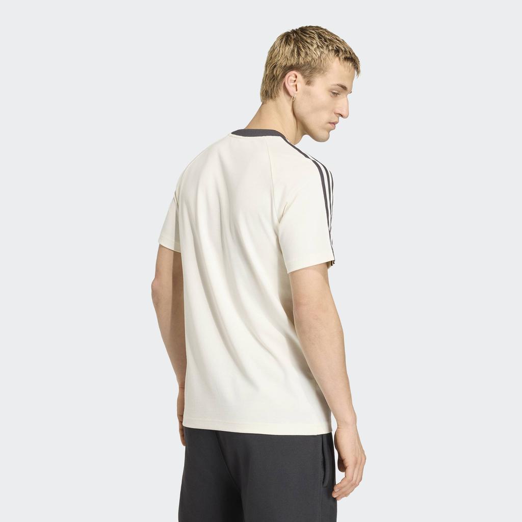 Adidas Originals T Shirts Men's Jade White Crew Neck Moderate