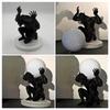 Funny Golf Ball Storage Holder Creative Decorative Ball Bracket Single Ball Rack  Desk Decor