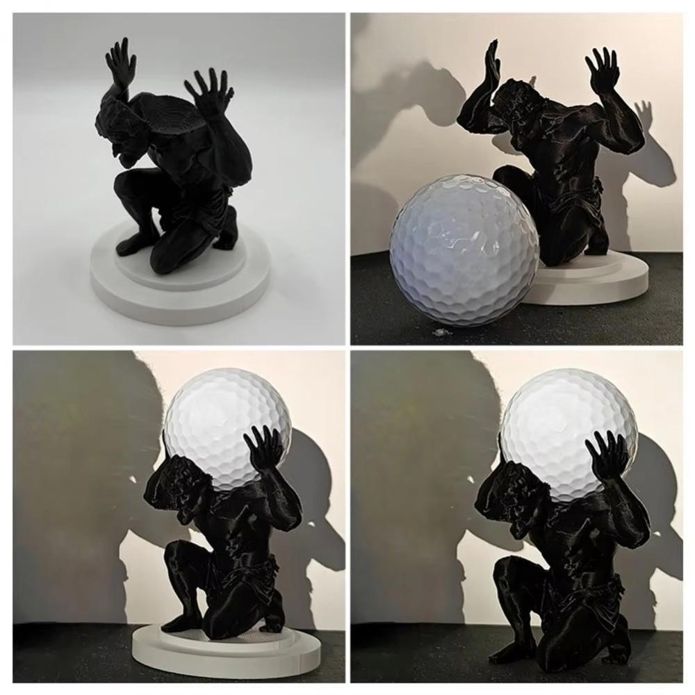 Funny Golf Ball Storage Holder Creative Decorative Ball Bracket Single Ball Rack  Desk Decor