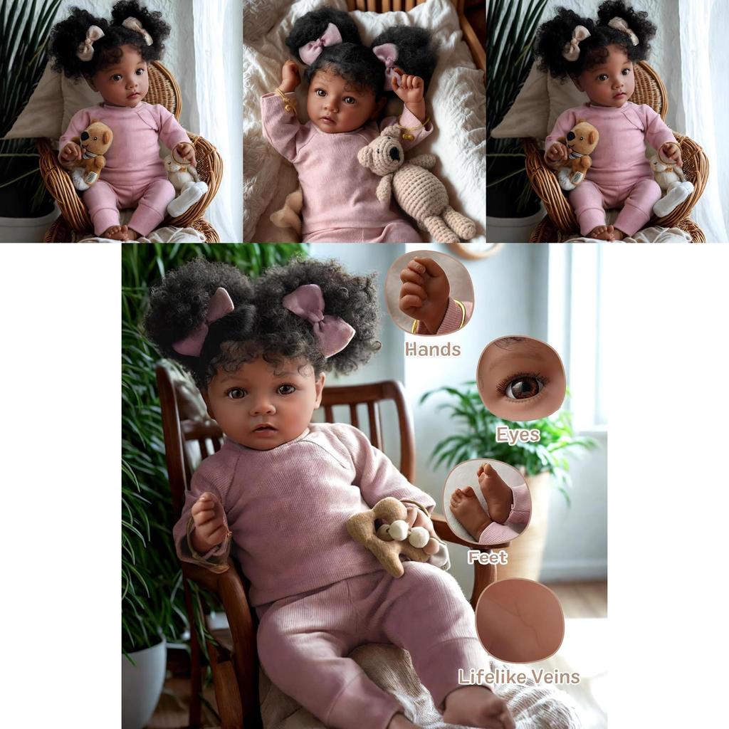 Силиконовая кукла с тканевым телом для коллекционеров и любителей реборн