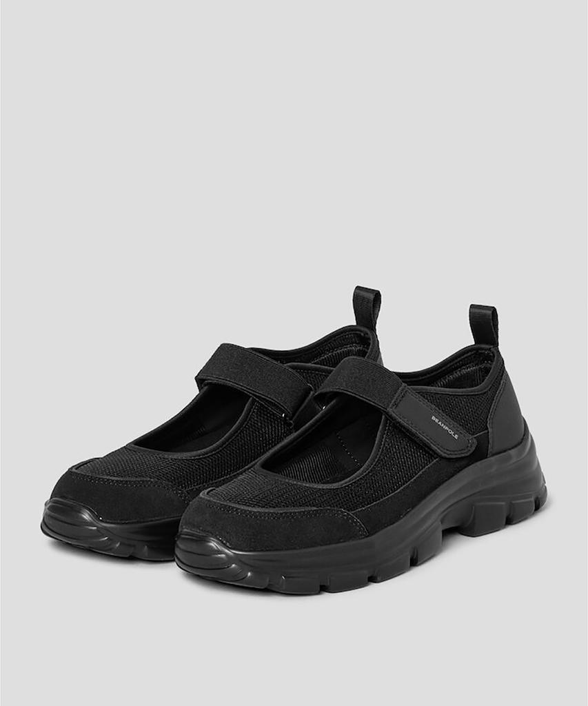 Beanpole Accessory Mesh Platform Sneakers - Black