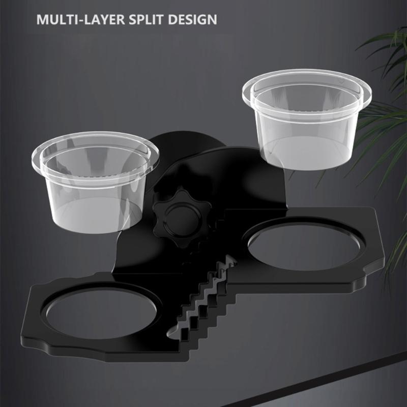 Террариумы для рептилий Настенная кормушка Миска для кормления с несколькими отделениями с присоской для маленьких питомцев Легкий монтаж