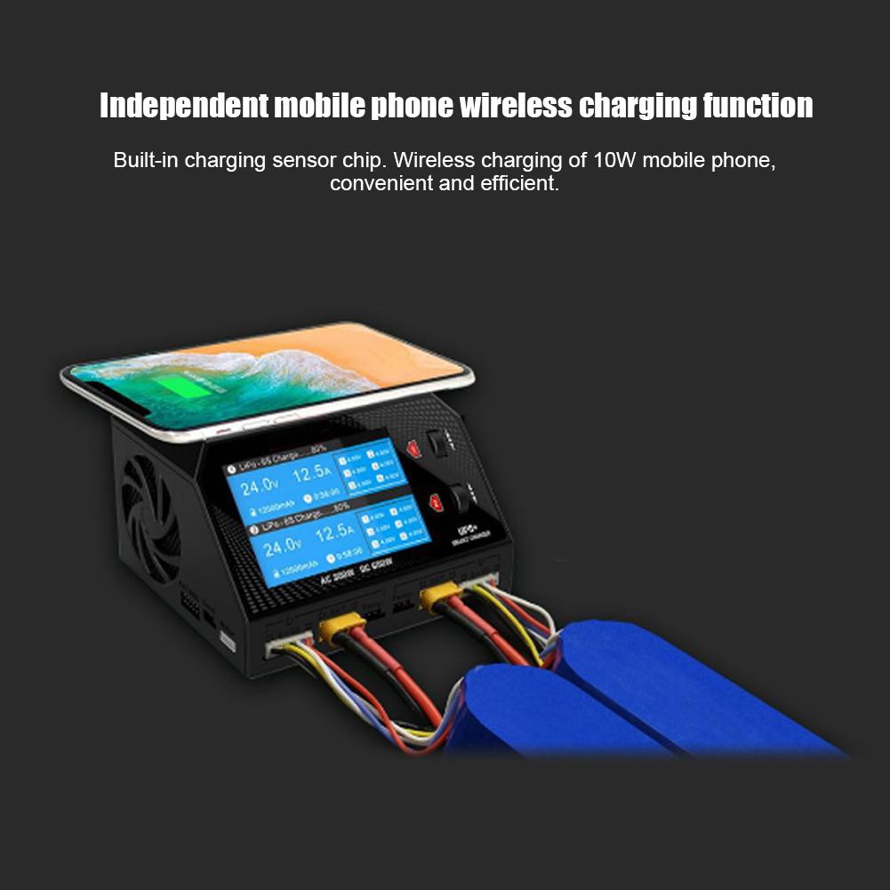 For ULTRAPOWER UP6+ AC 2x150w DC 2x300W Dual Channel Smart Balance Charger 100  Us