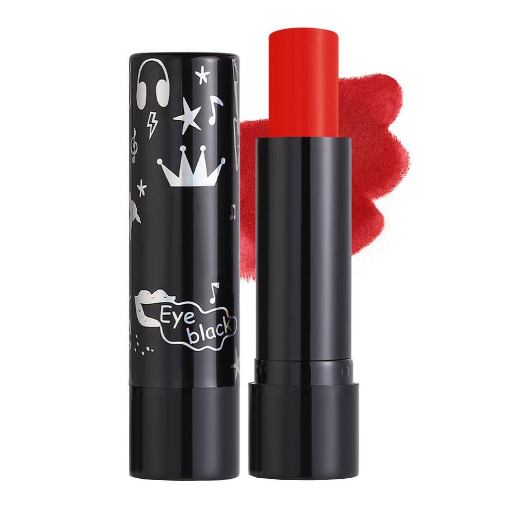 1Pc Matte Lipstick Long Lasting Waterproof Non Transfer Velvet Lipstick Lip Stain Smooth Matte Finish Lip Makeup for Women Halloween Christmas Party