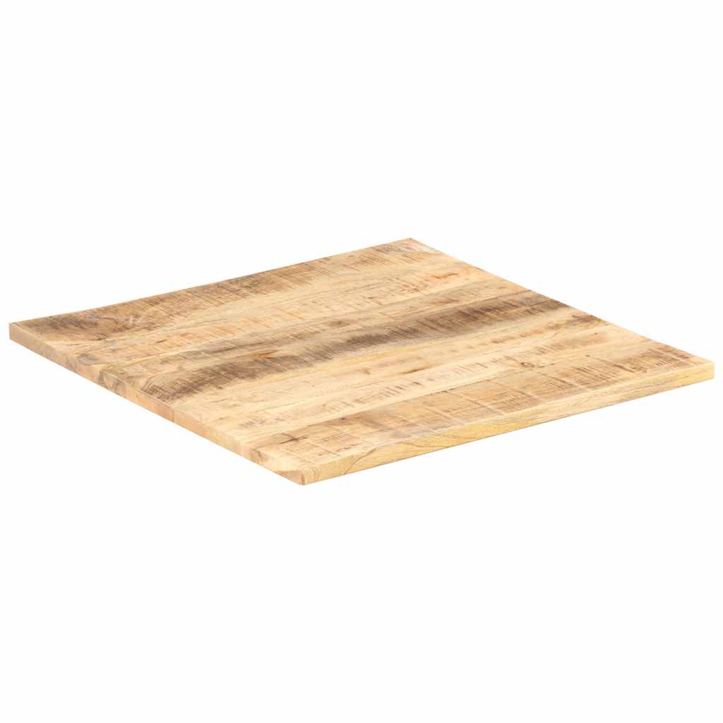 Solid Mango Wood Table Top 25 27 mm Thick 70 * 70 cm