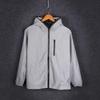Unisex Full Reflective Hooded Windbreaker for Cycling and Night Running