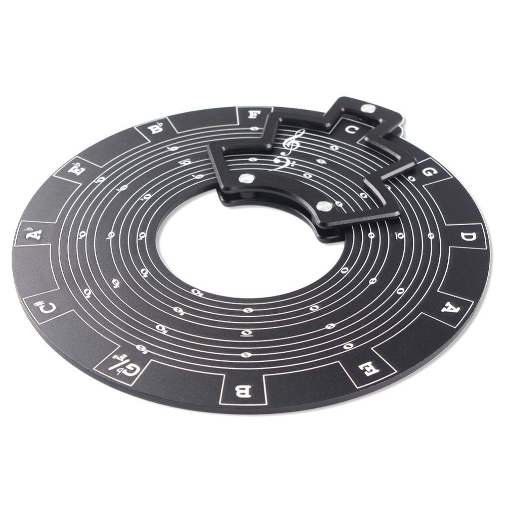 Вращающийся дизайн Гитара Колесо аккордов Алюминий Цинк Цинковый сплав Инструменты для обучения теории музыки Музыкальные инструменты