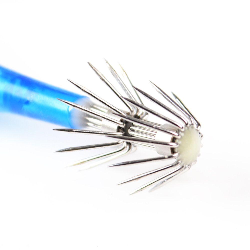 Fishing Tackle Wood Shrimp Lures Plastic Baits Octopus Squid Lure Hooks Umbrella hook Glow in Dark