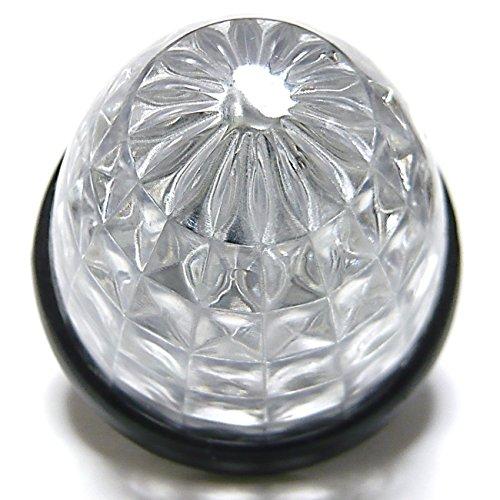 Светодиодный боковой габаритный фонарь для грузовика, набор из 2 шт., 16 светодиодов, 24 В (синий)