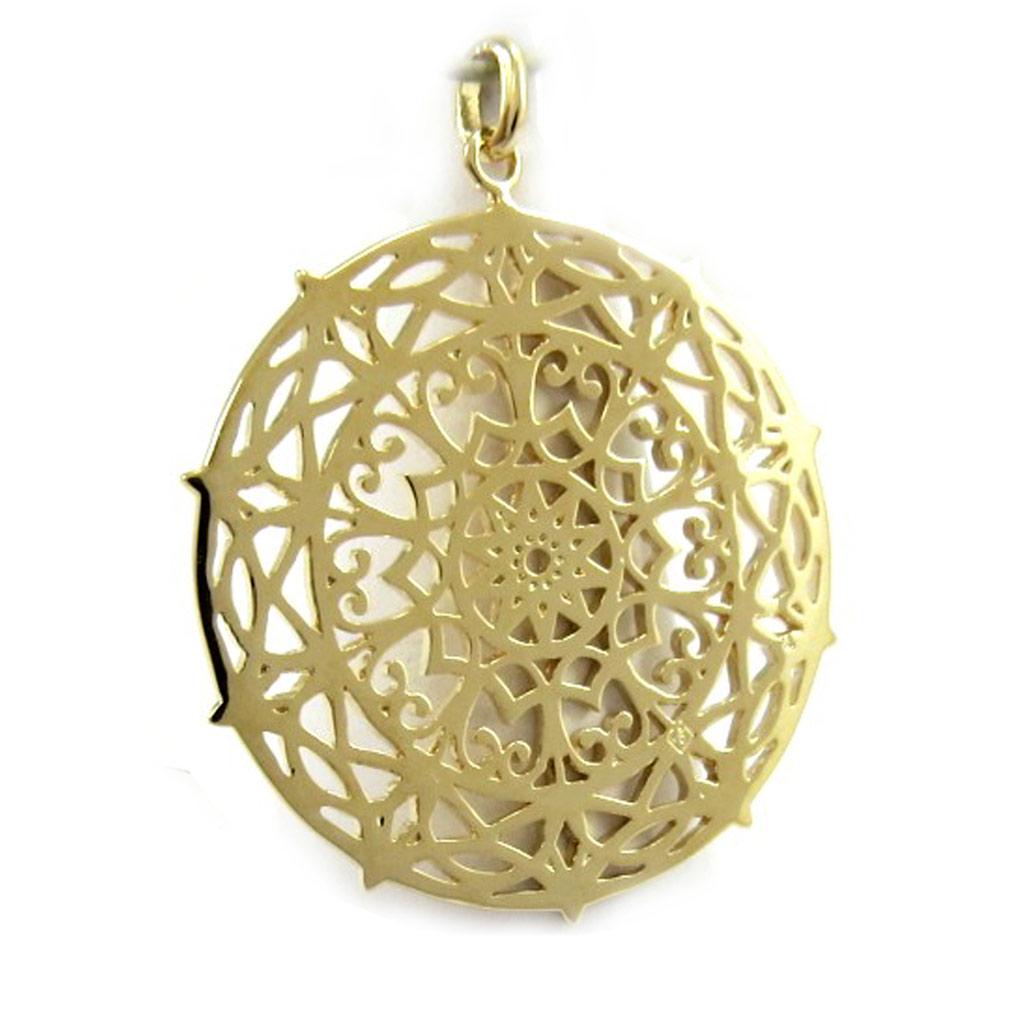 Les Trésors De Lily [L5750] - Позолоченный кулон «Кармен» - 30 мм