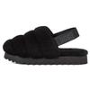 Кроссовки женские Super Fluff Slipper черные 1121751-BLK