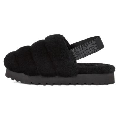 Кроссовки женские Super Fluff Slipper черные 1121751-BLK
