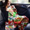 1pc. Disney Christmas Theme Blanket, Festive Home Decor, Office Throw, Outdoor Picnic Rug, Gift for Kids and Adults